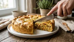 Schnelle Kohl-Hähnchen-Pastete: Ein herzhaftes Abendessen ohne Kneten